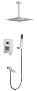 Душевая система скрытого монтажа Grocenberg GB5089CR-2 Хром